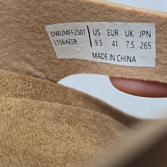 NIB DREAM PAIRS Women's Supportive Cork Flip Flops Sz US 9.5 Rose Gold - Picture 7 of 8